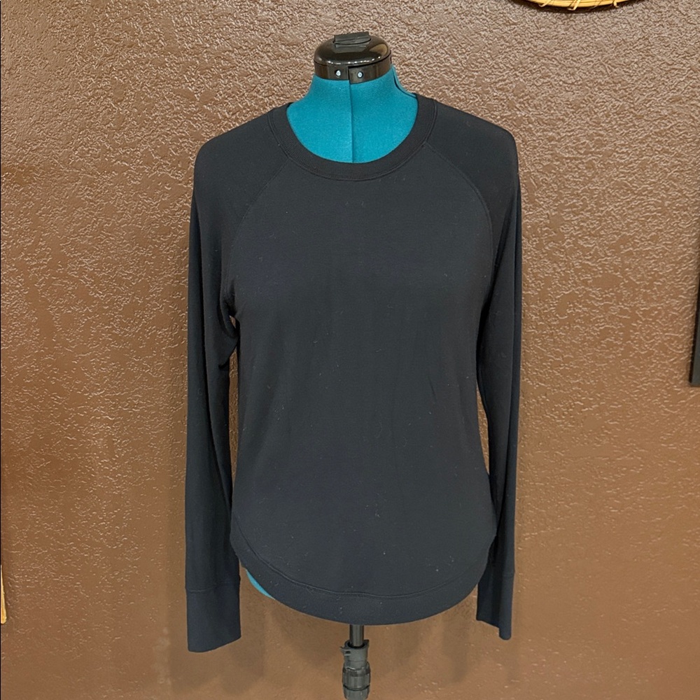 Athleta Classic Black Long Sleeve Top